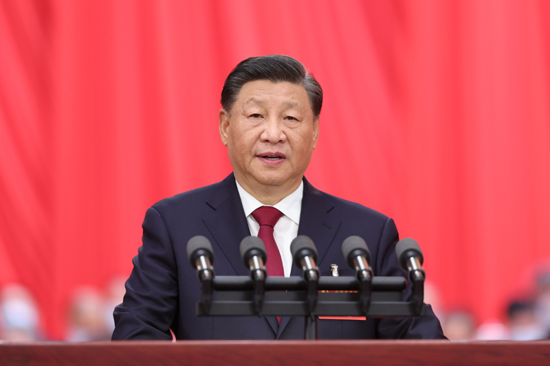 　　2022年10月16日，中國(guó)共產(chǎn)黨第二十次全國(guó)代表大會(huì)在北京人民大會(huì)堂開幕。習(xí)近平代表第十九屆中央委員會(huì)向大會(huì)作報(bào)告。